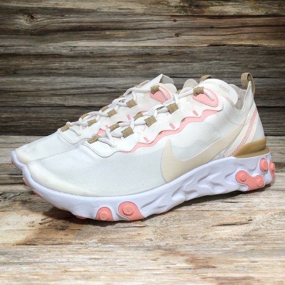 Nike Shoes - Nike React Element 55 Pink Sneaker Women 9.5